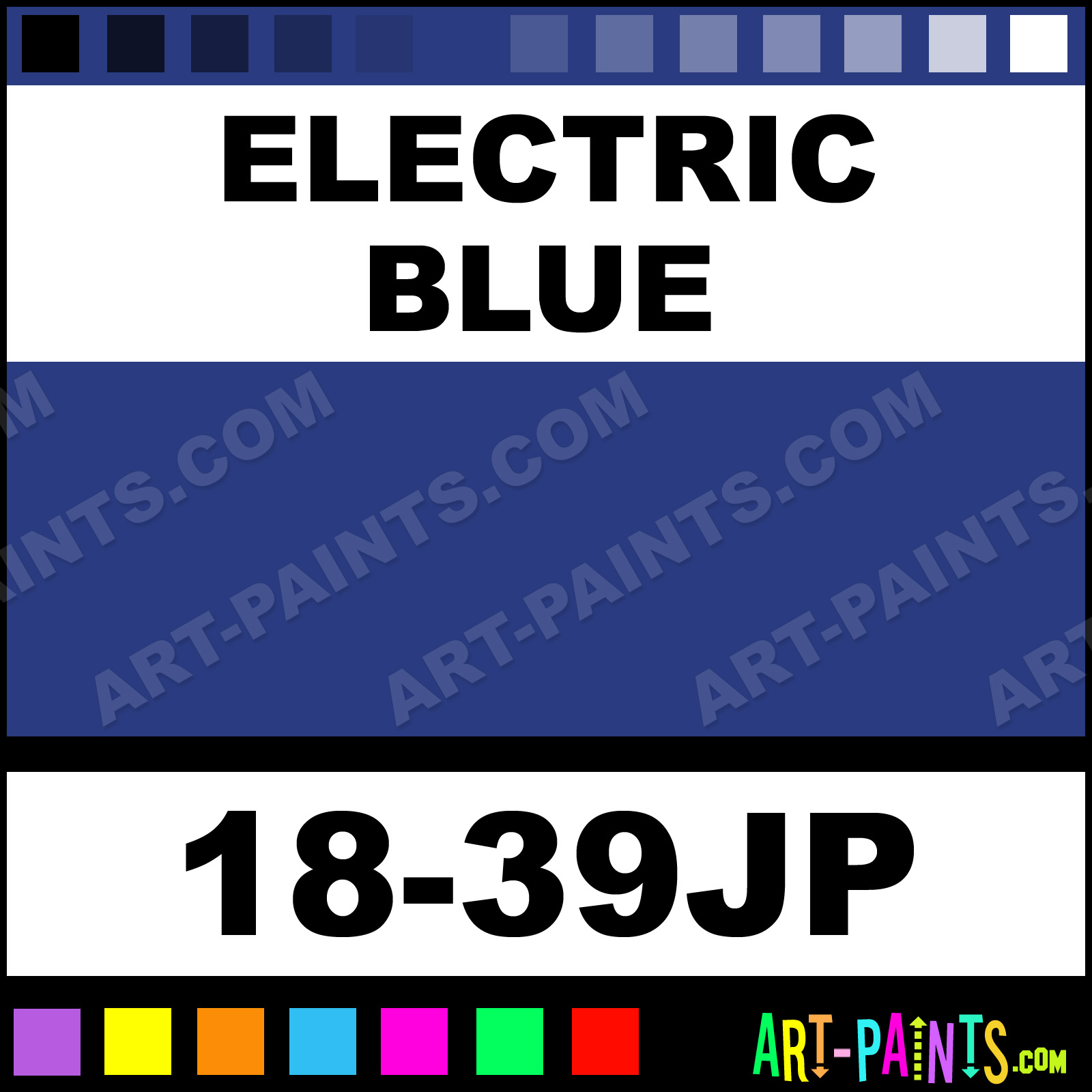 Electric Blue Universe Twin Paintmarker Paints and Marking Pens 18