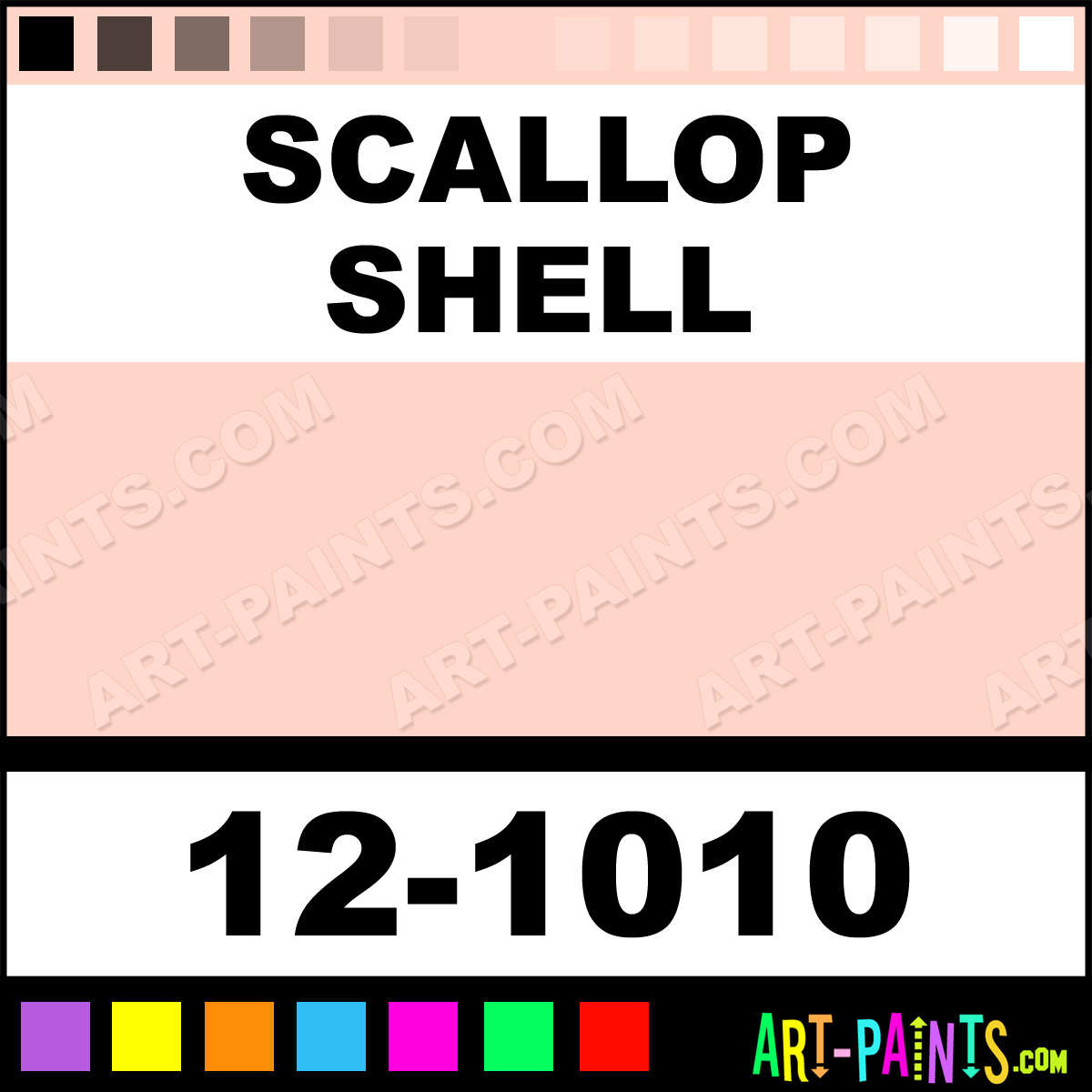 Scallop Shell Paint 12-1010 by
