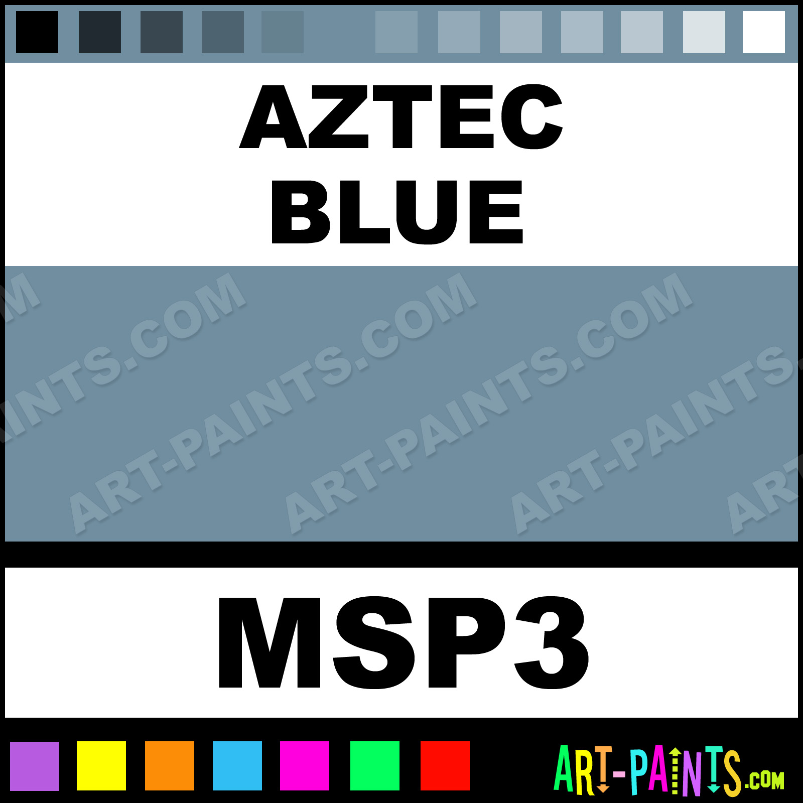 Blue Aztec