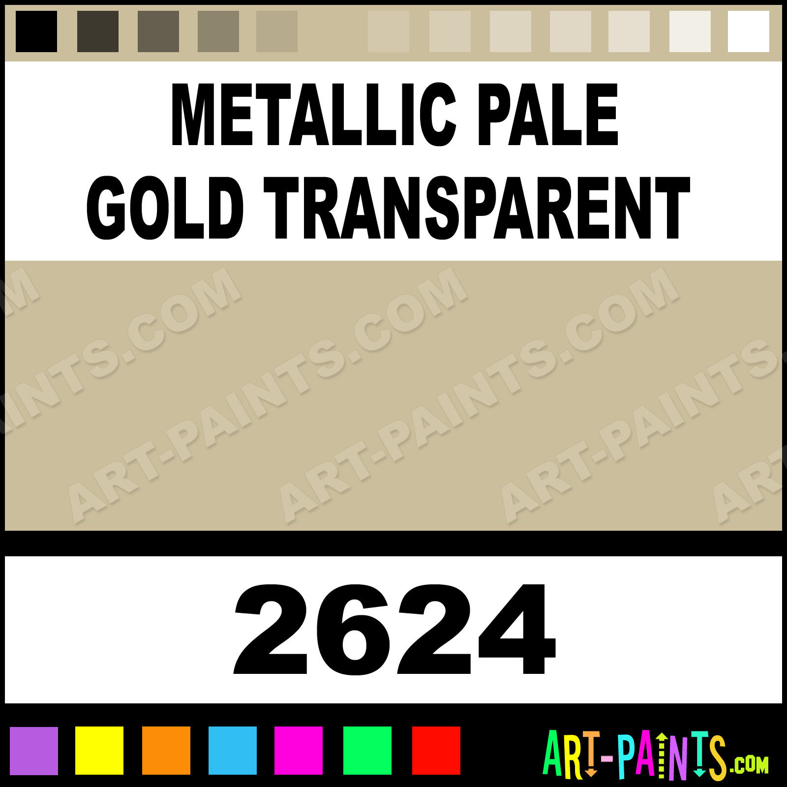 Metallic Pale Gold Transparent xlg