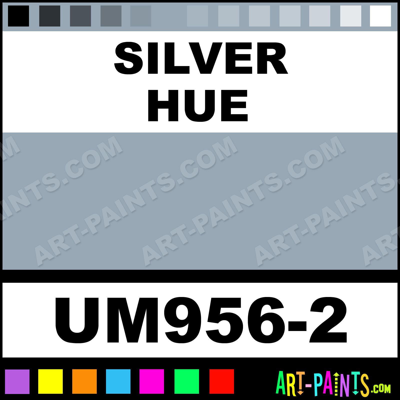 Silver Ultra Metallics Metal Paints and Metallic Paints UM9562
