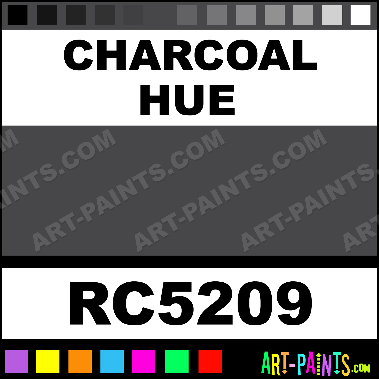 Charcoal Pearl Colors Metal Paints and Metallic Paints - RC5209 