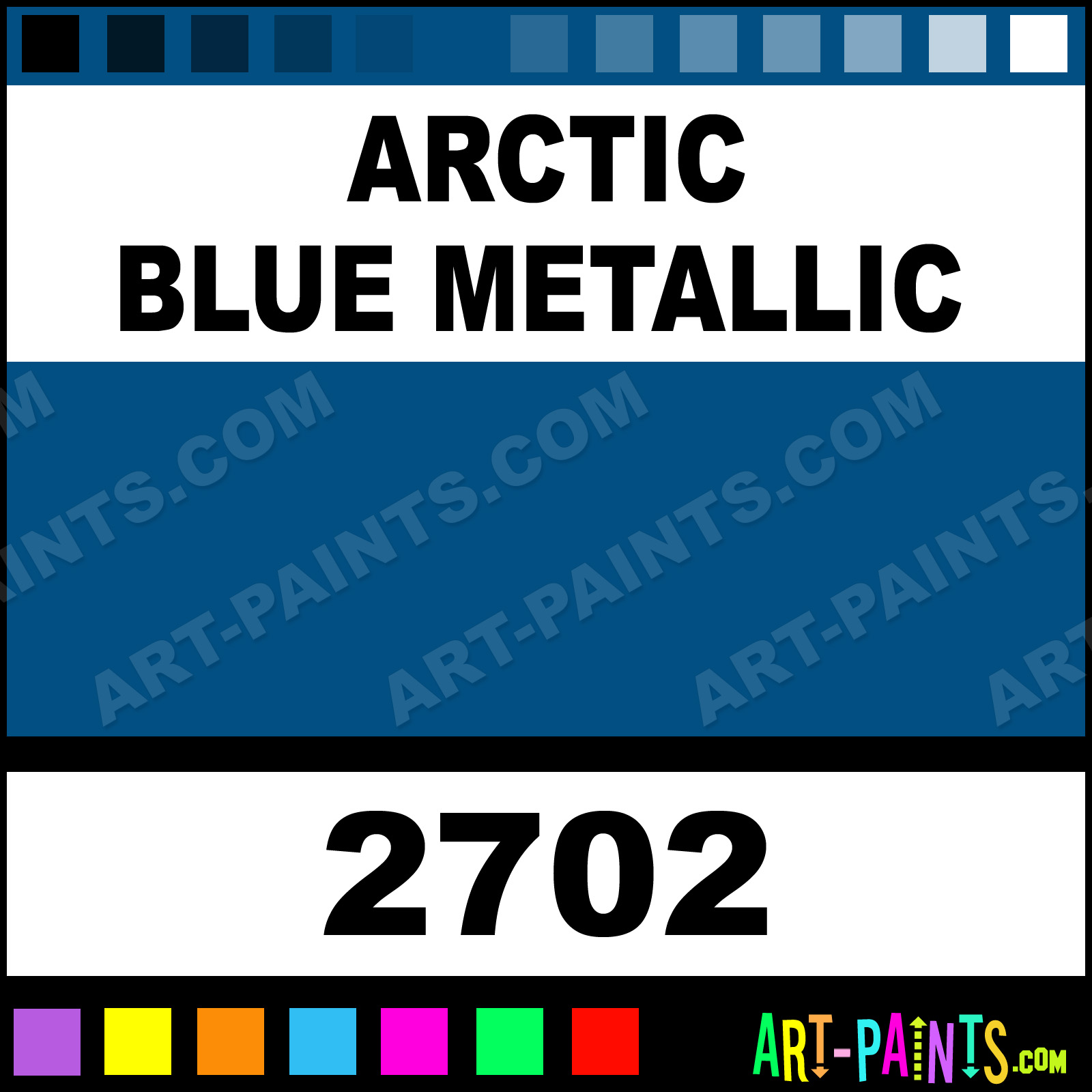 Arctic Blue Metallic Model Master Metal Paints and Metallic Paints