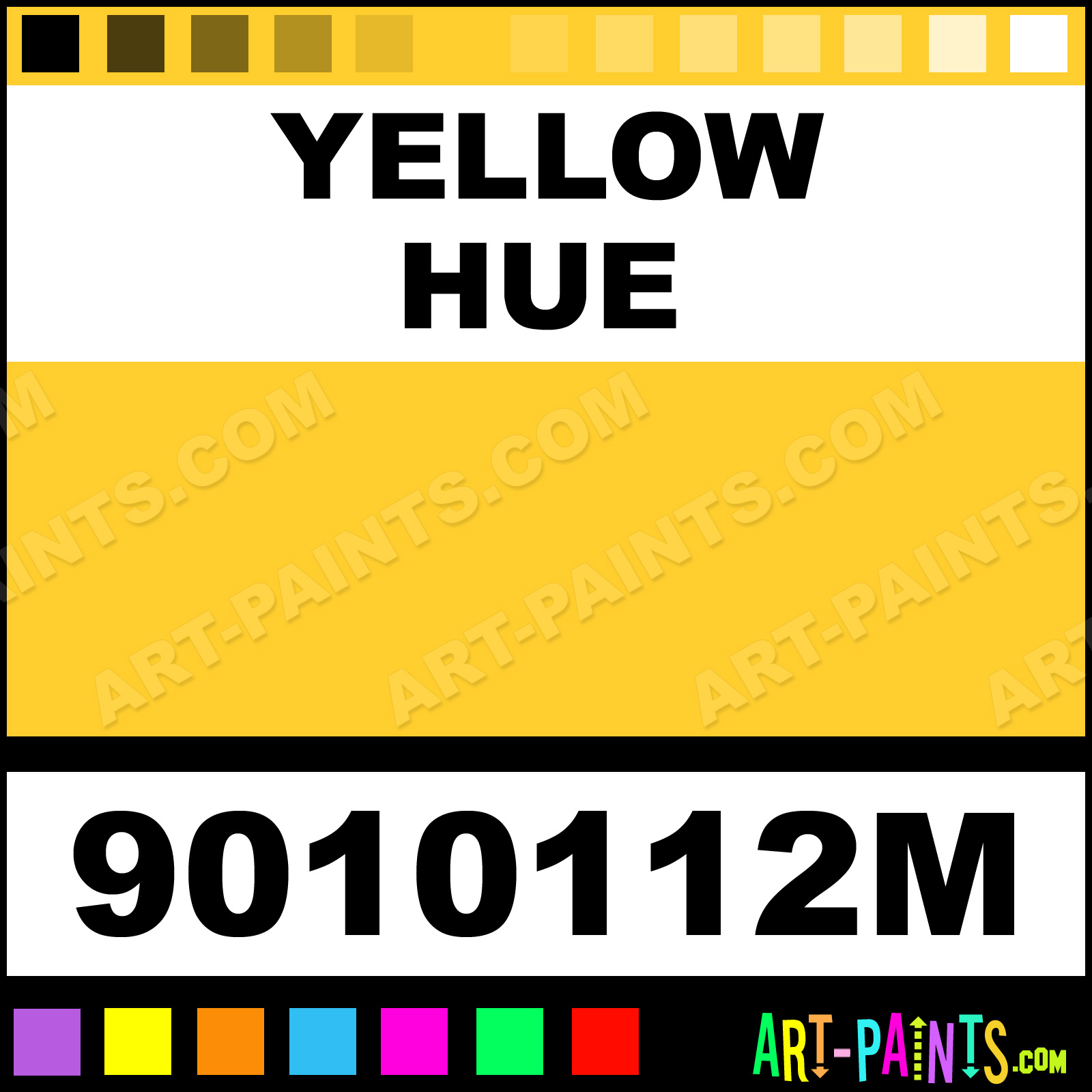 Yellow Expression 12 Set Oil Paints 9010112M Yellow Paint, Yellow Color, ArtCreation