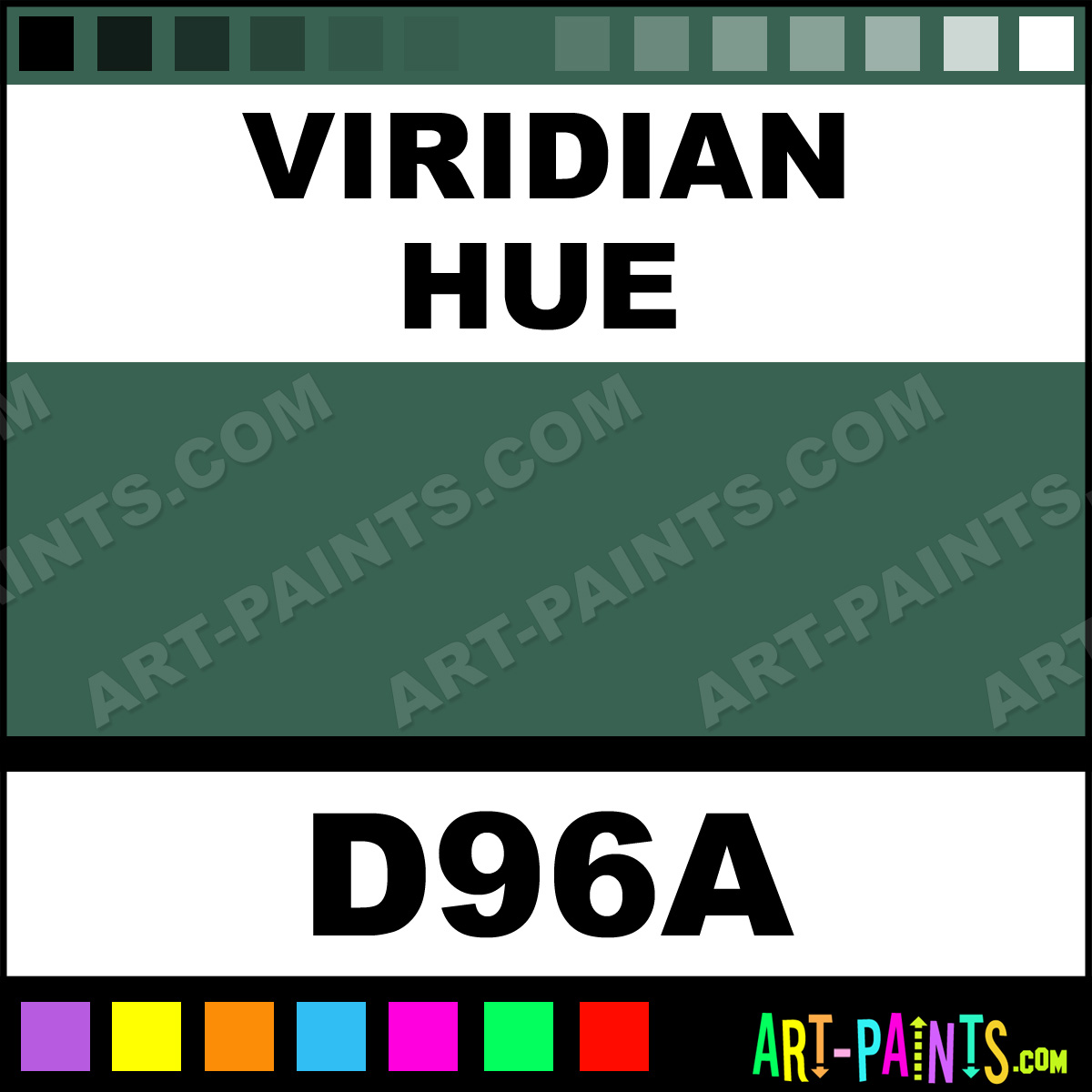 Viridian Alkyd Oil Paints D96A Viridian Paint, Viridian Color, Da