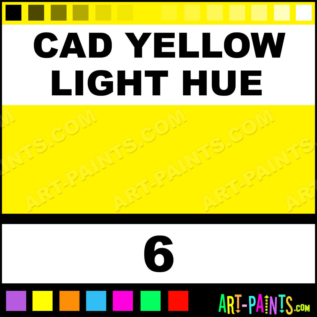 Cadmium Yellow Light Hue Mir Oil Paints 6 Cad Yellow Light Hue