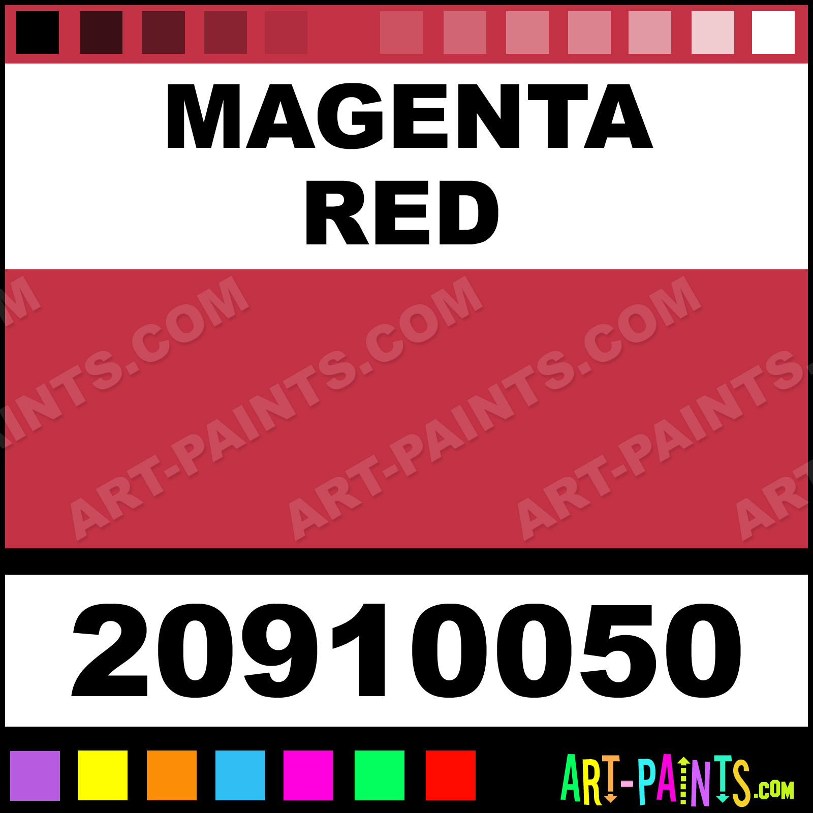 Magenta Red 1862 Finest Artists Oil Paints 20910050 Magenta Red