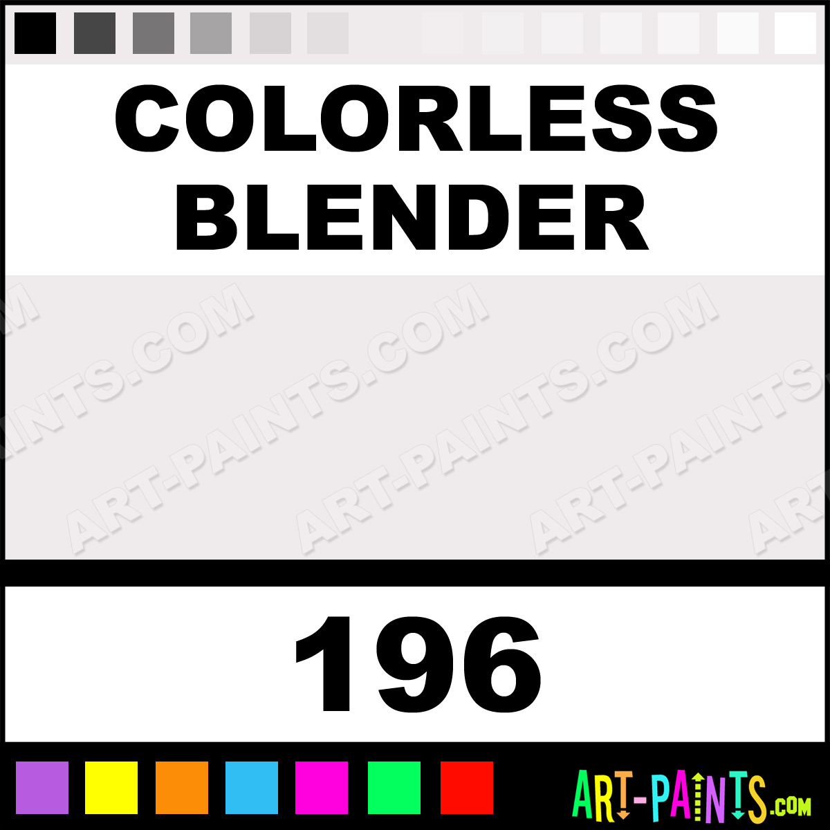 Colorless Blender Oilbars Oil Paints 196 Colorless Blender Paint