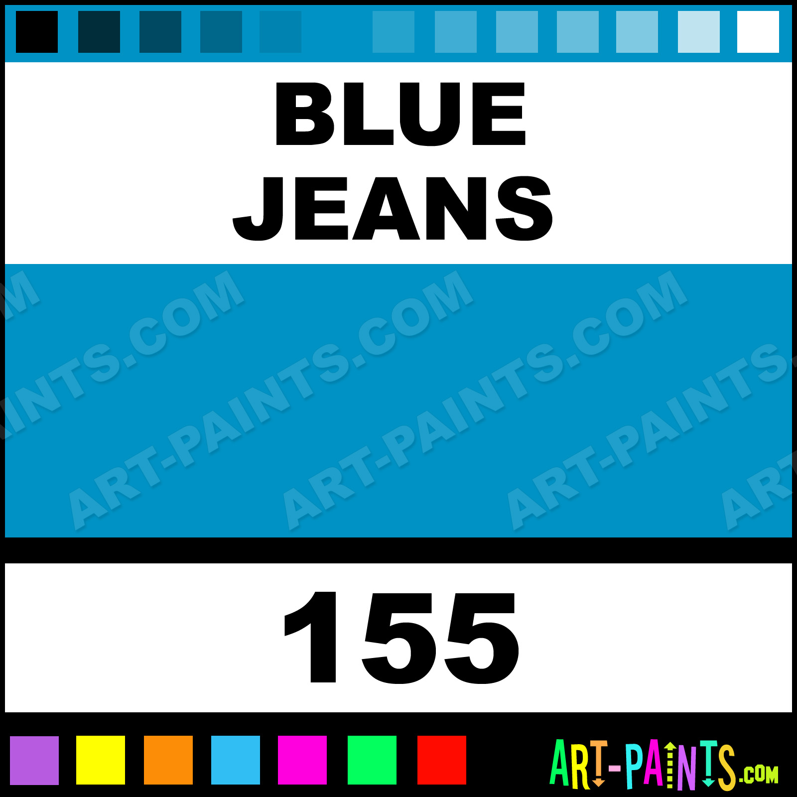 Blue Jeans Neopastel Pastel Paints 155 Blue Jeans Paint, Blue Jeans