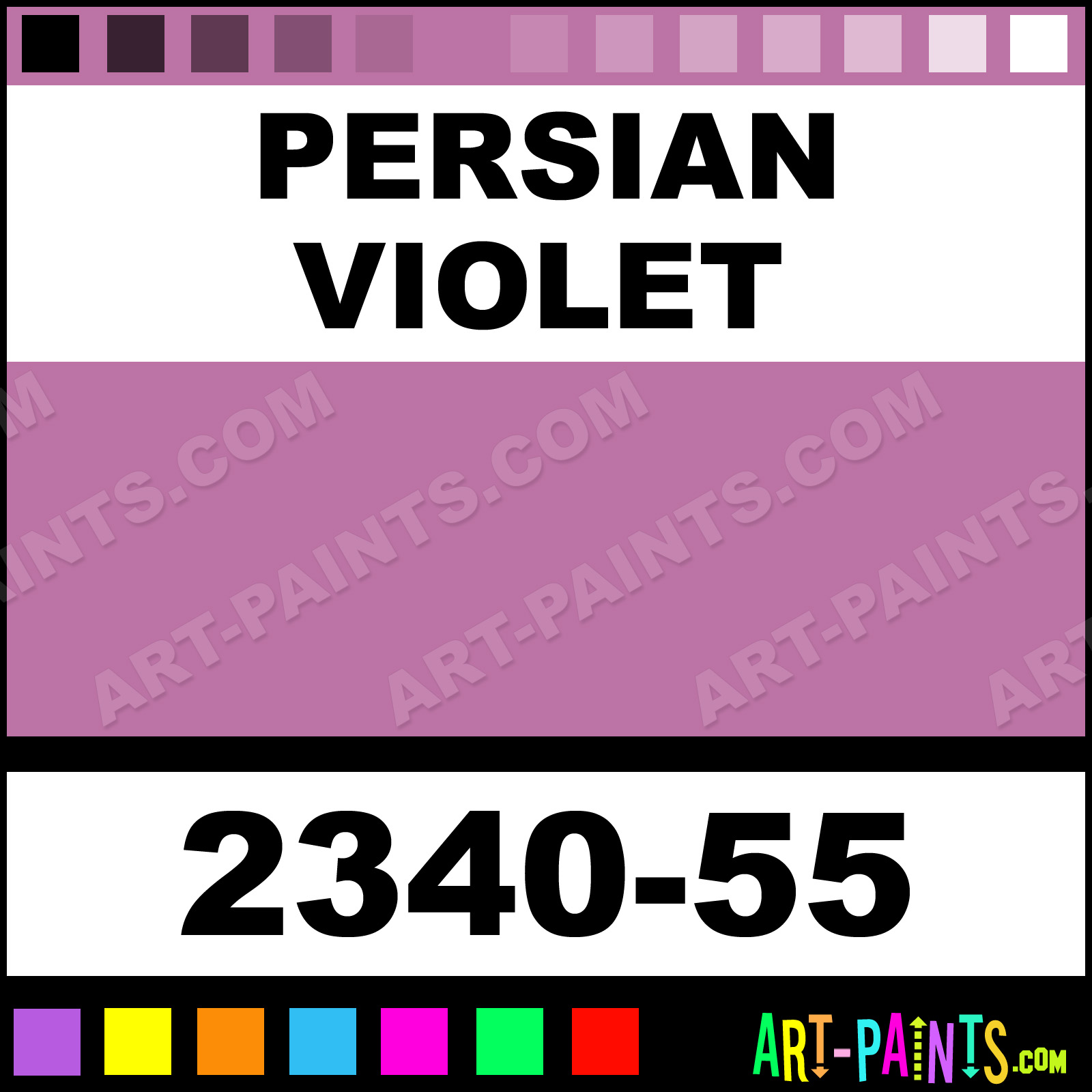 persian violet bw