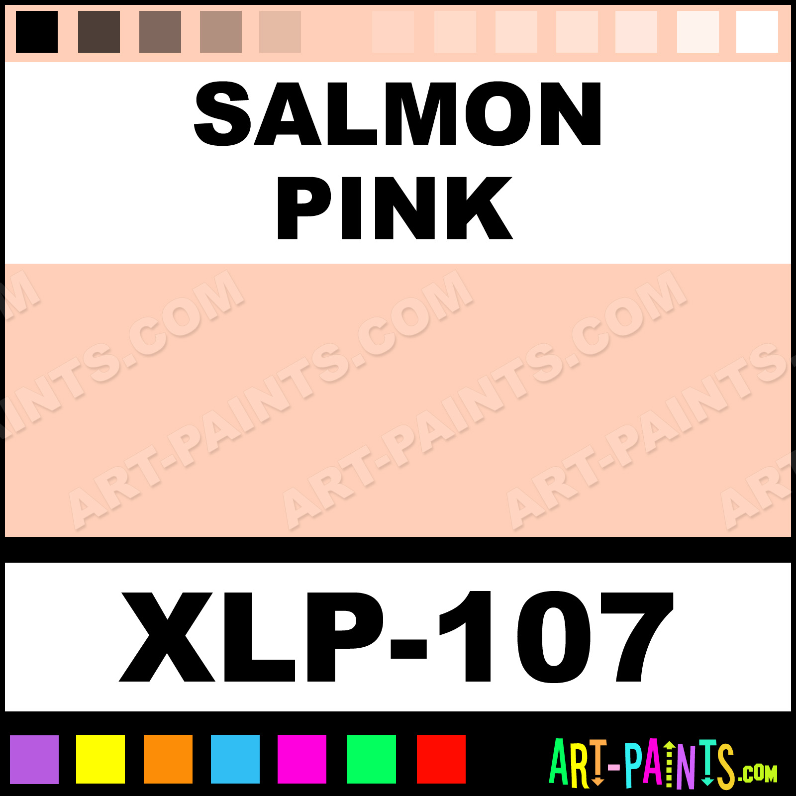 Salmon Pink Expressionist Oil Pastel Paints - XLP-107 - Salmon Pink Paint, Salmon  Pink Color, Sakura Expressionist Oil Paint, FFCFB8 