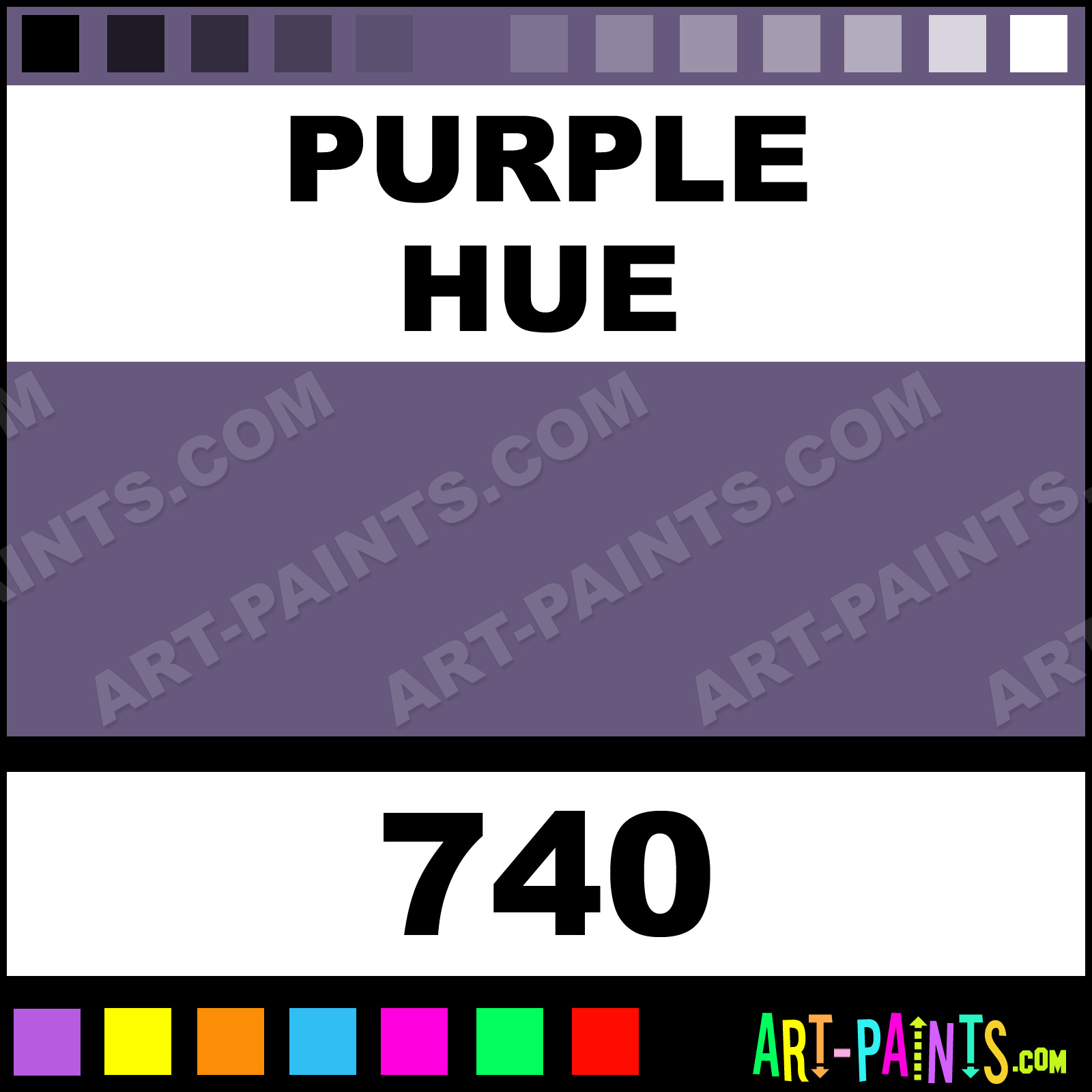 Purple Just For Flowers Spray Paints 740 Purple Paint, Purple Color