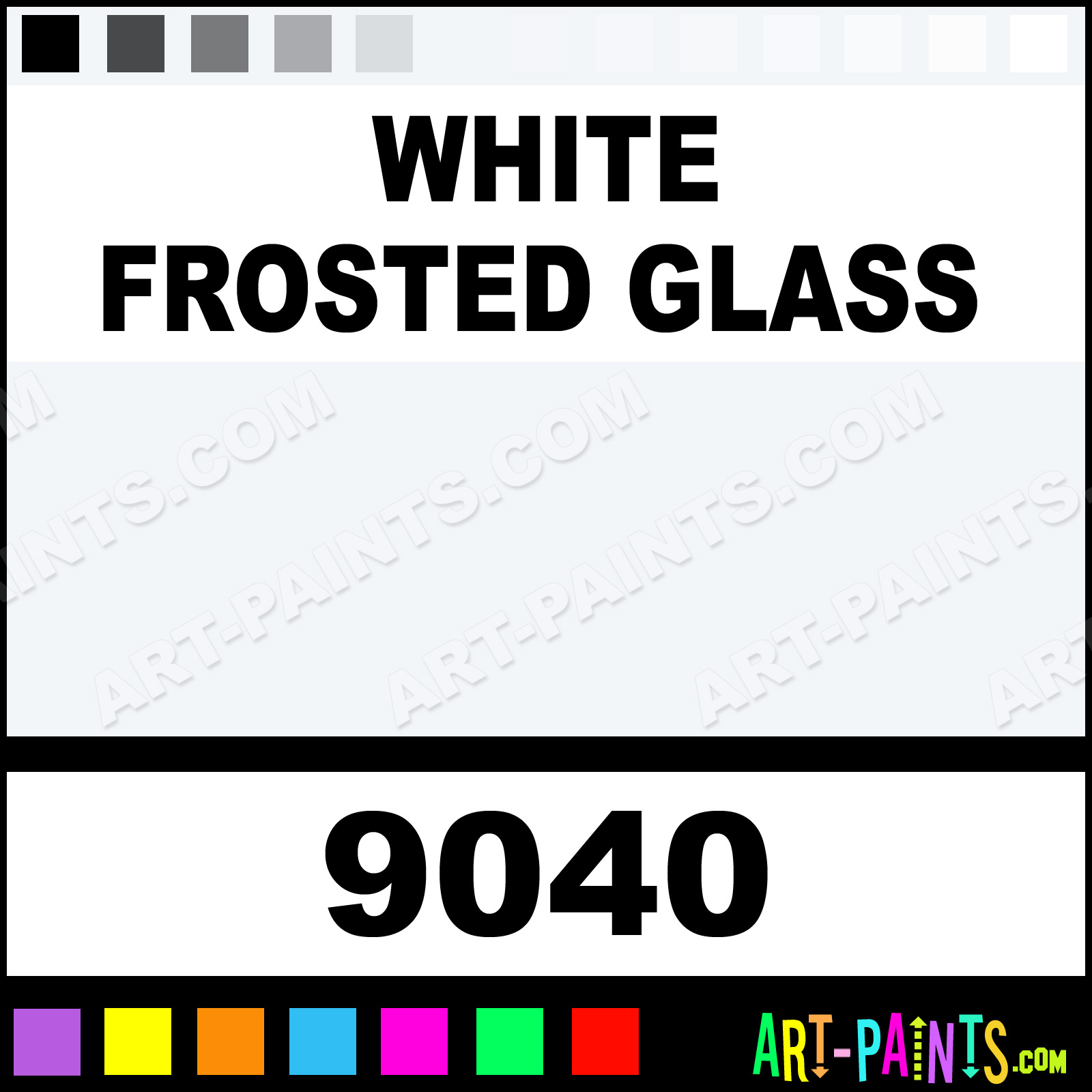 Frosted Glass Aerosol Paint