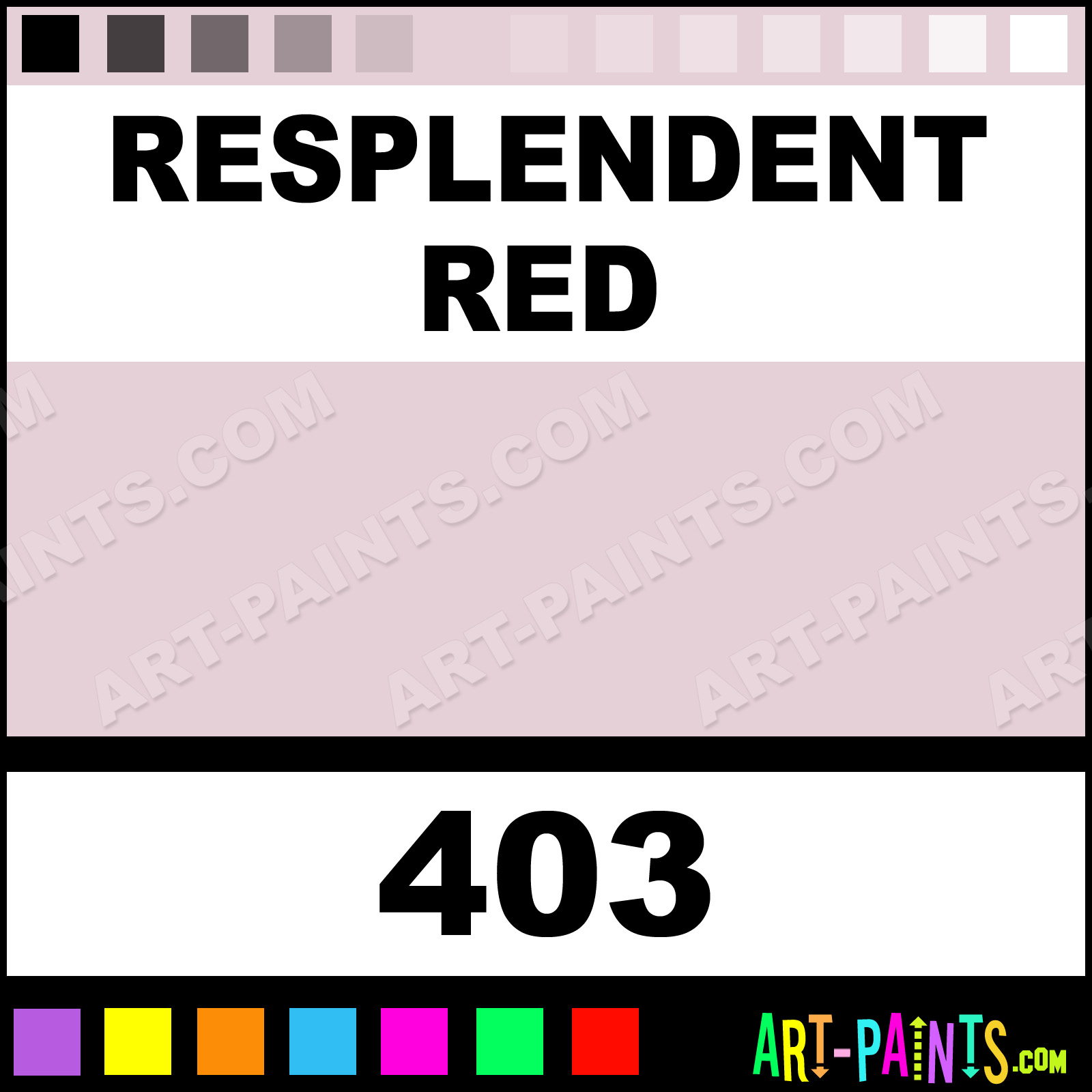 Resplendent Red Glitter Spray Paints 403 Resplendent Red Paint