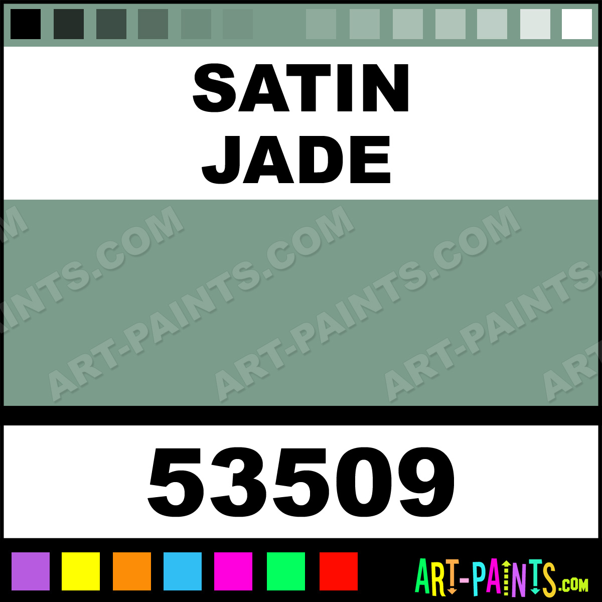 Satin Jade Indoor Outdoor Spray Paints 53509 Satin Jade Paint