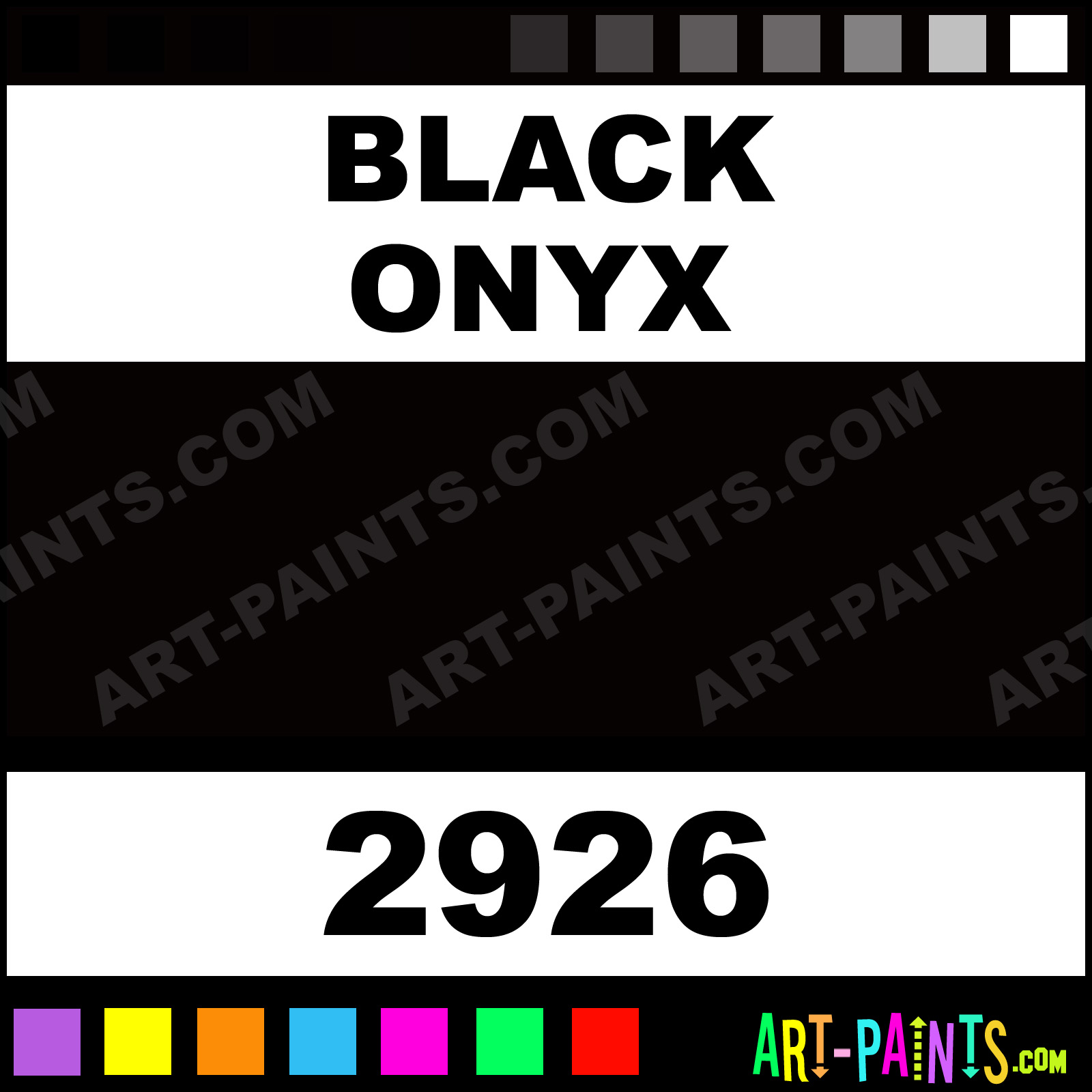 Black Onyx Outdoor Spaces Satin Spray Paints 2926 Black Onyx Paint