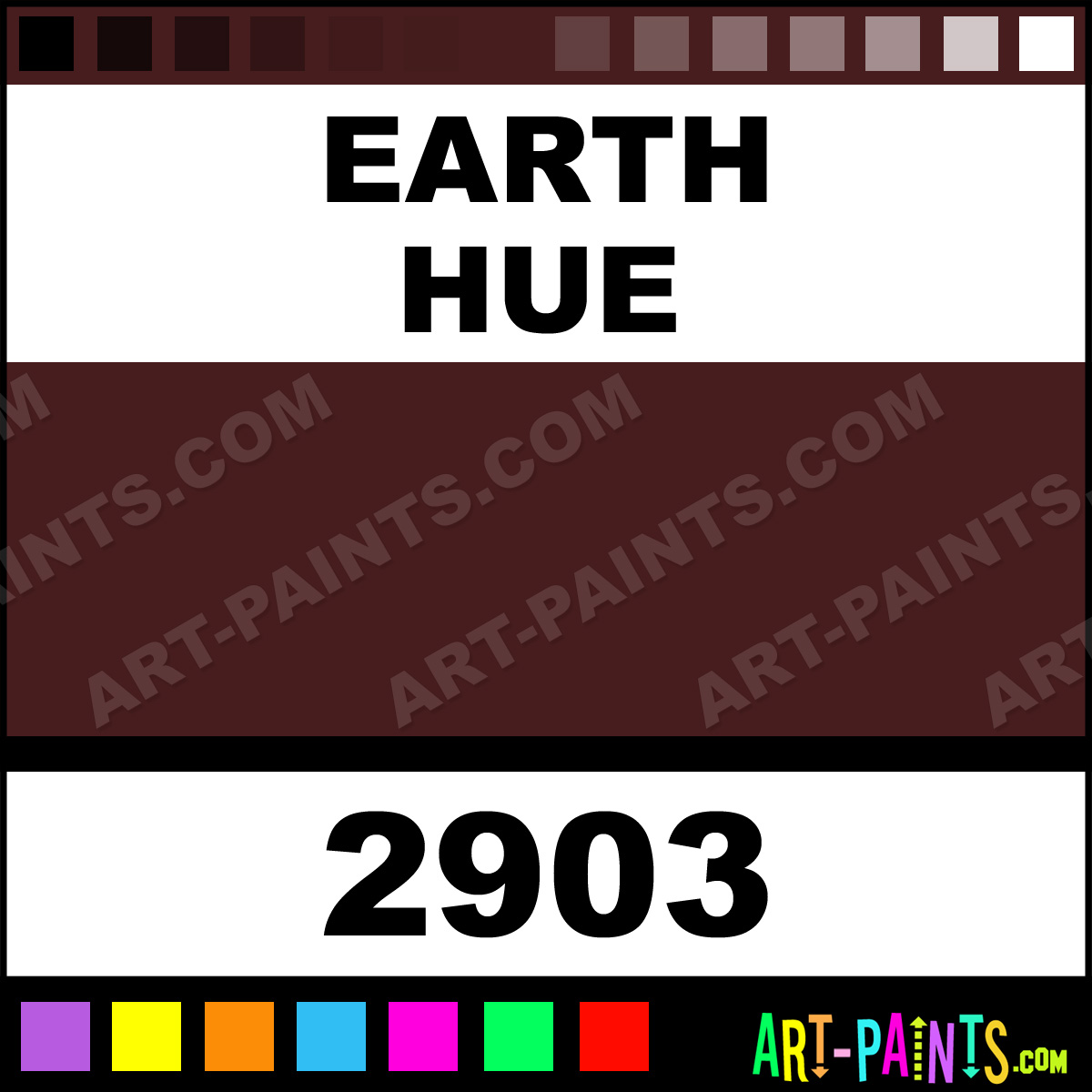 Earth Outdoor Spaces Satin Spray Paints 2903 Earth Paint, Earth