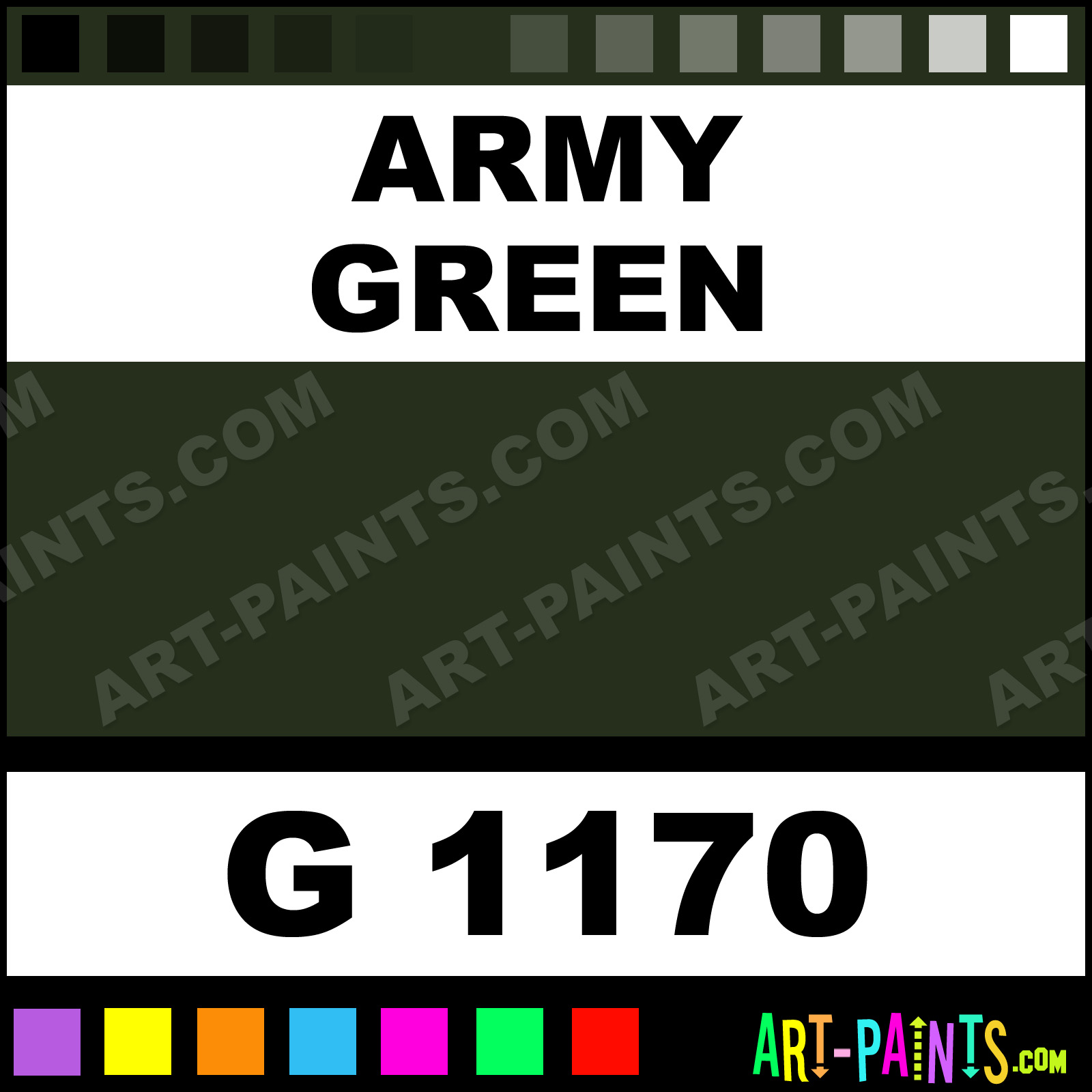 Montana Gold Spray Paint Olive Green