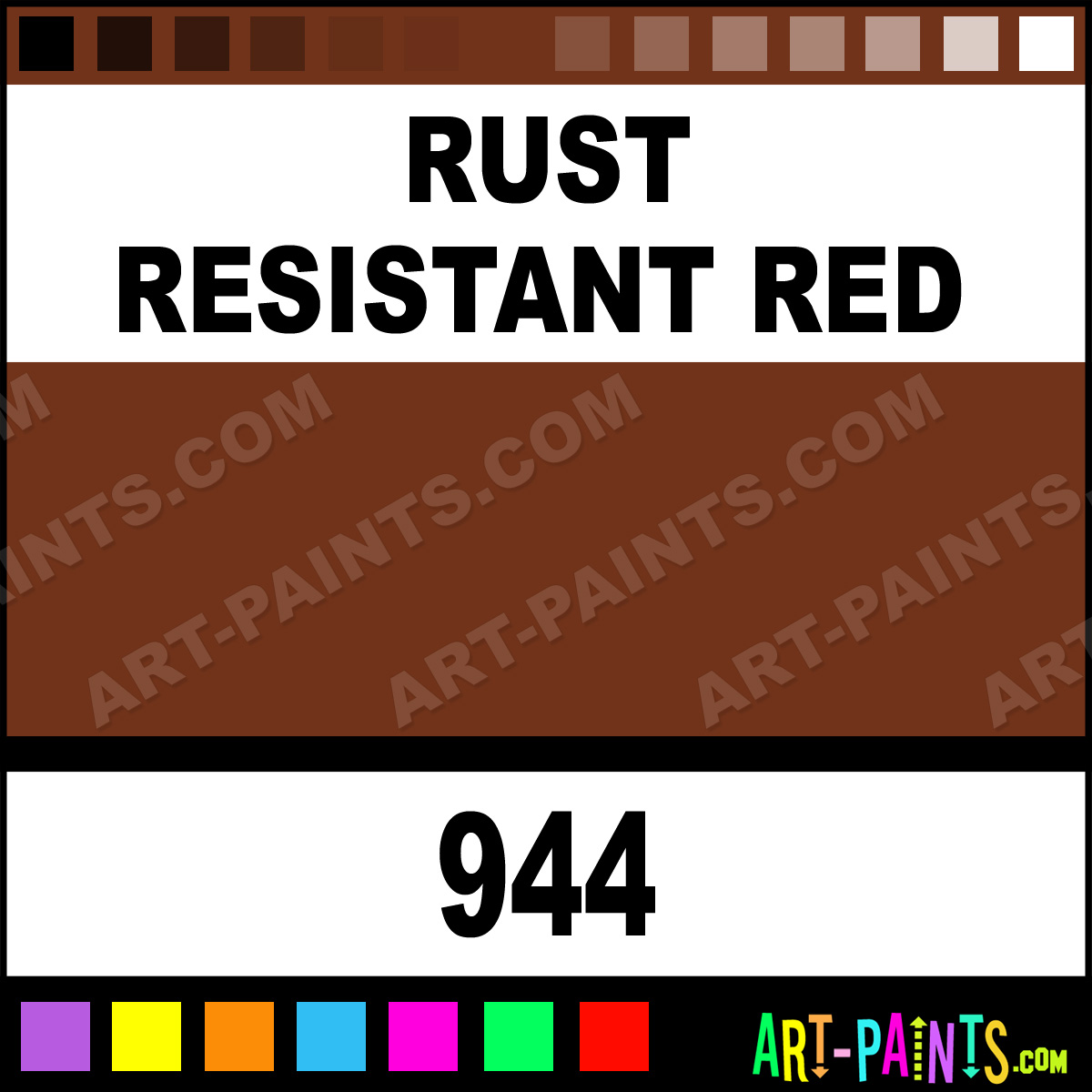 Rust Resistant Red Primers Spray Paints 944 Rust Resistant Red