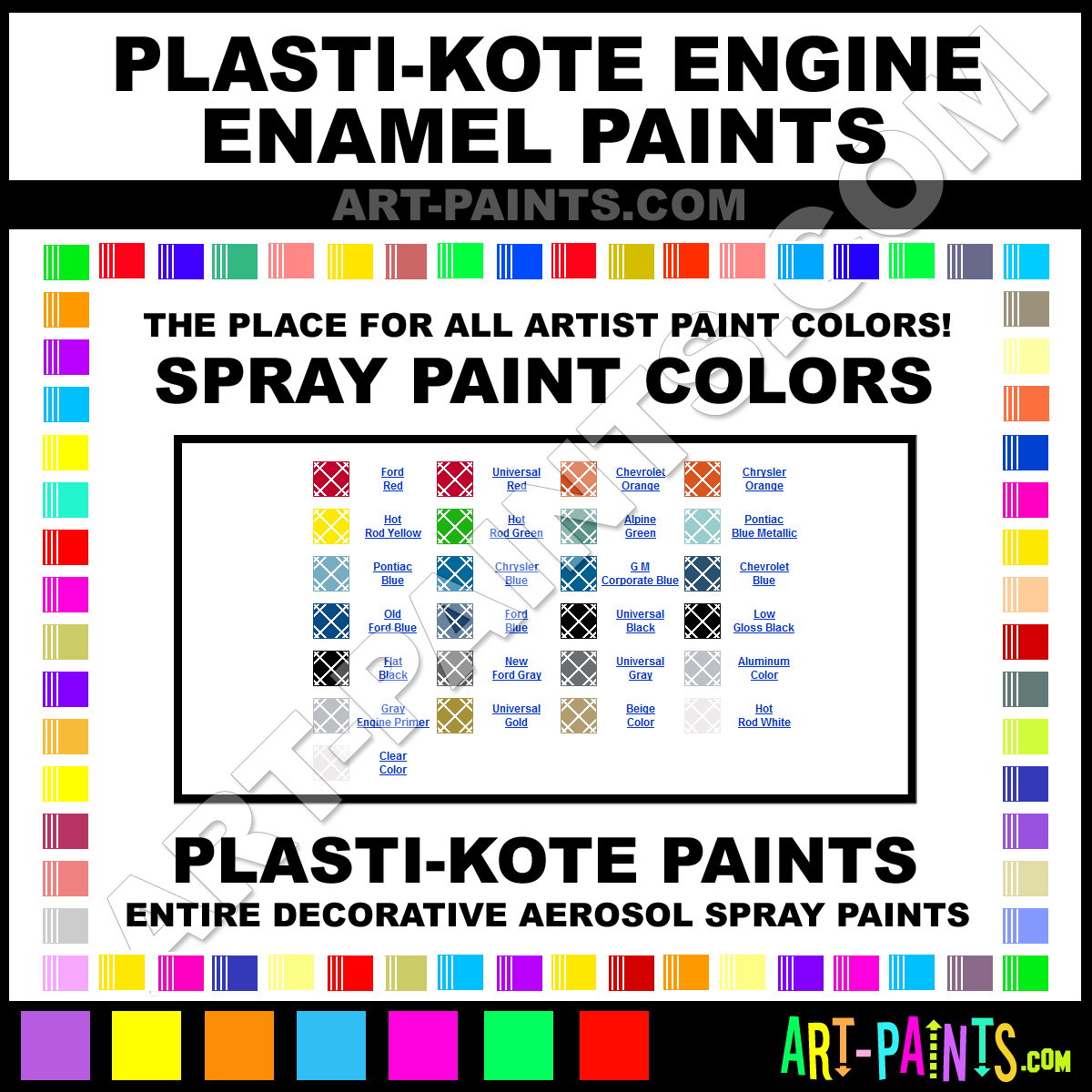 Plasti Kote Color Chart