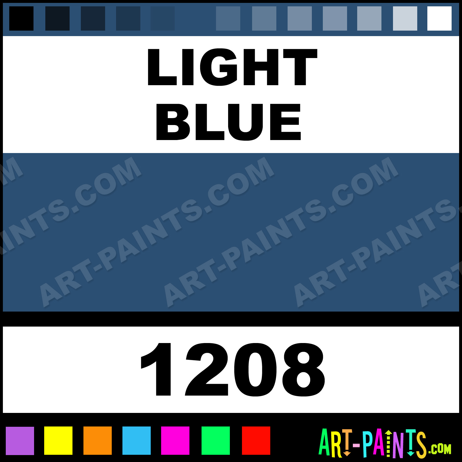 Testors Spray Enamel Paint – Light Blue 3 Oz For Hobby & Models (#1208)