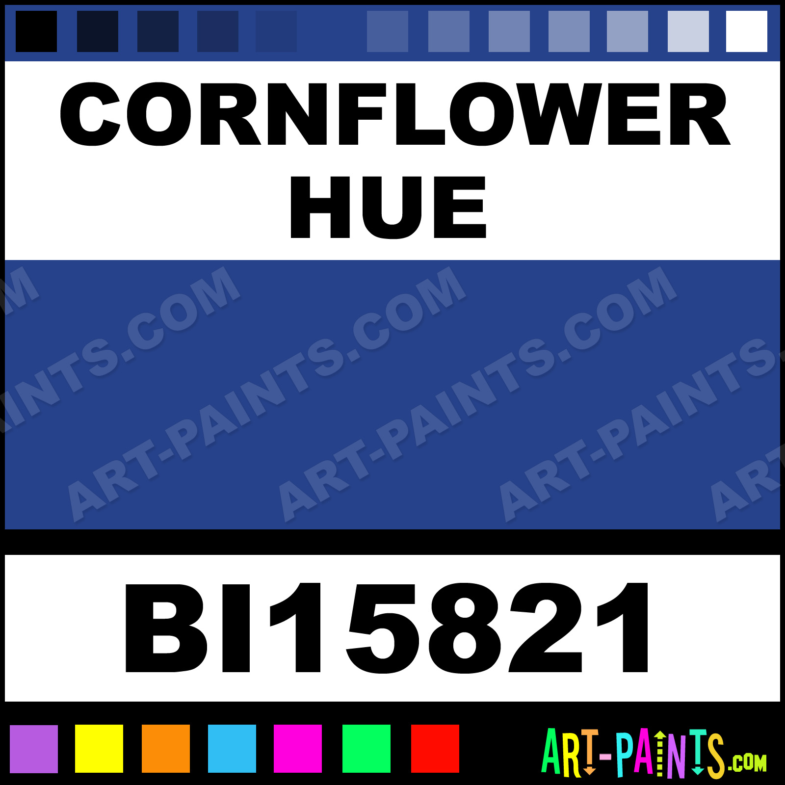 Cornflower Soft Matte Spray Paints BI15821 Cornflower Paint