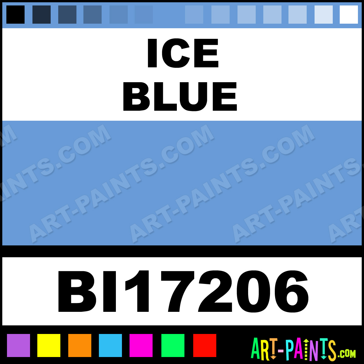 Ice Blue Soft Pearl Spray Paints BI17206 Ice Blue Paint, Ice Blue Color, Tulip Soft Pearl