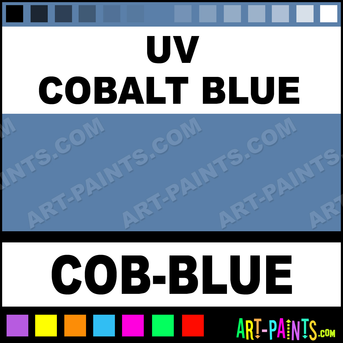 UV Cobalt Blue Paint CobBlue