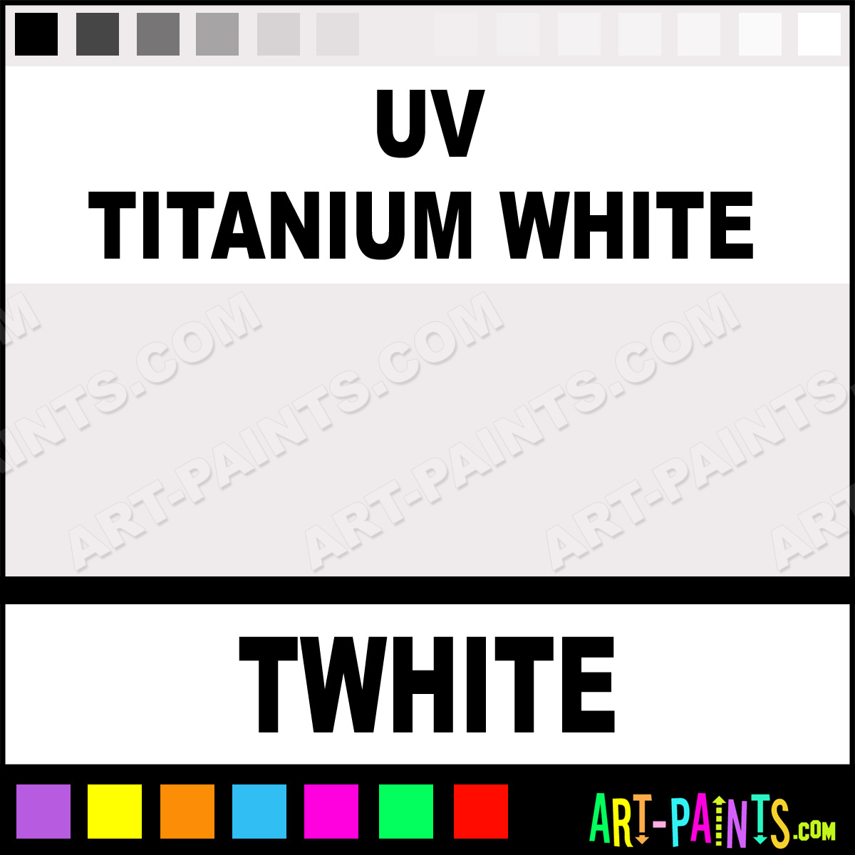 UV Titanium White Paint TWhite