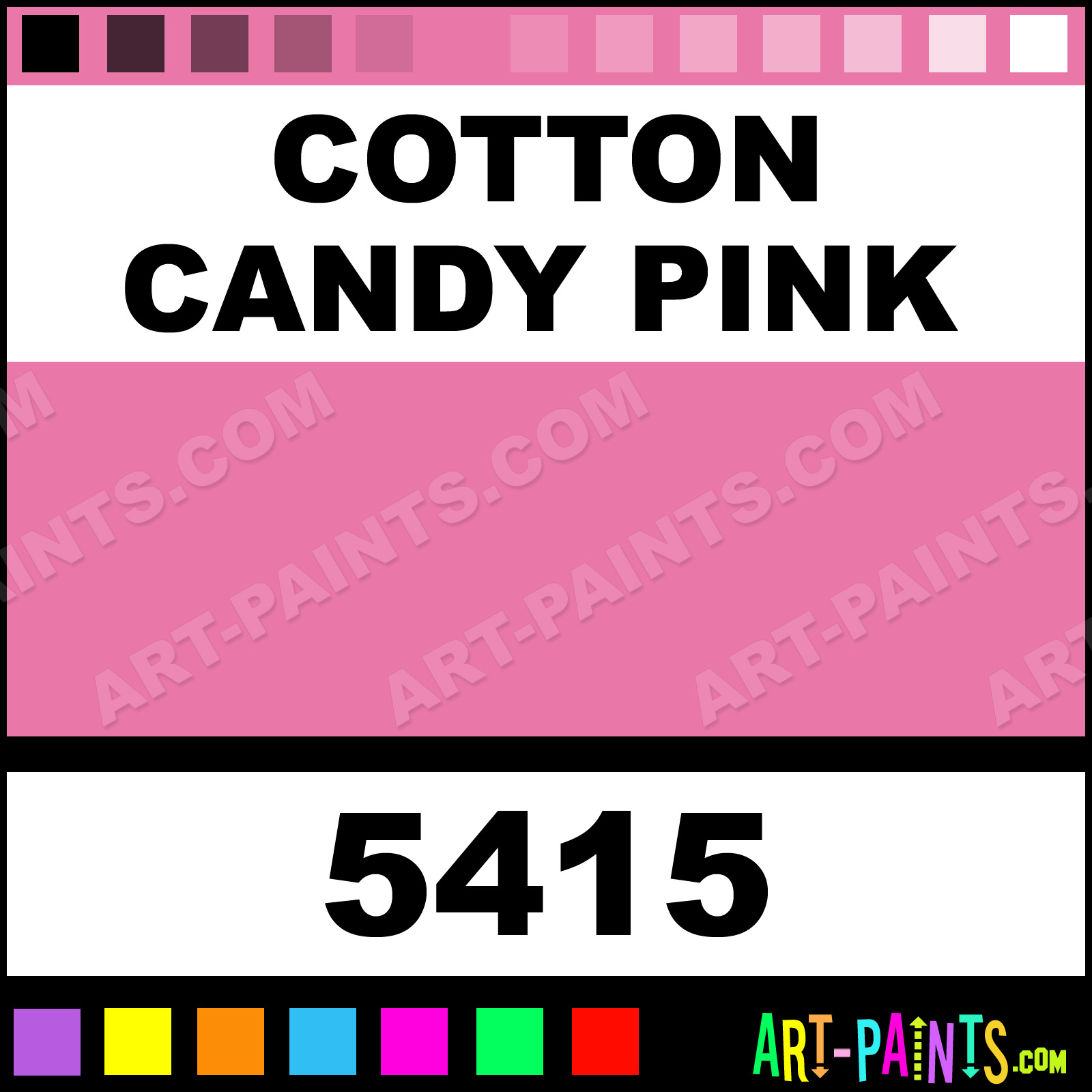 Cotton Candy Pink Paint