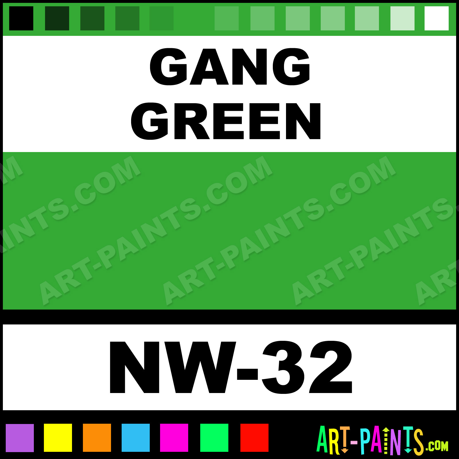 Global - Neon Green-32 GM