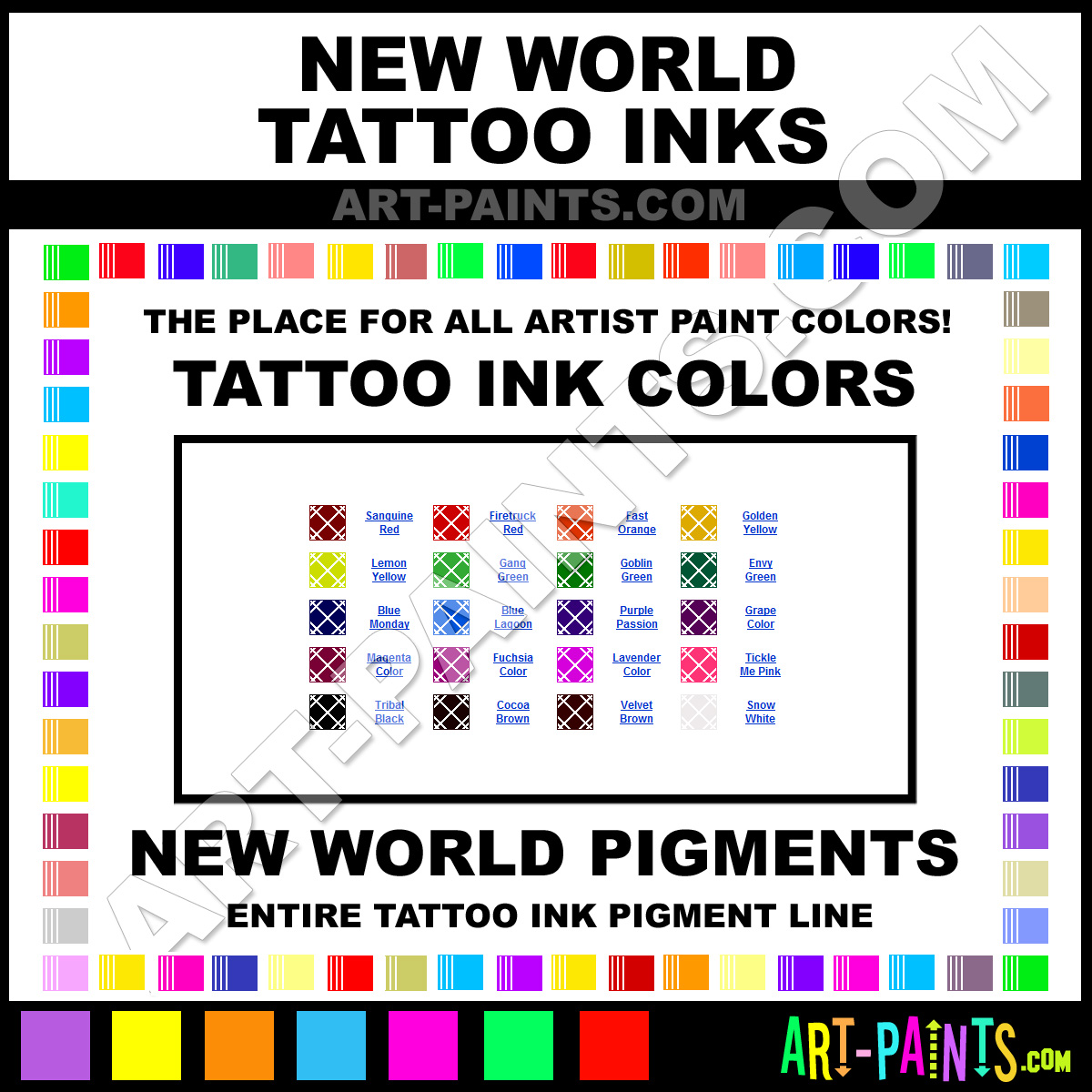 New World Tattoos - New World