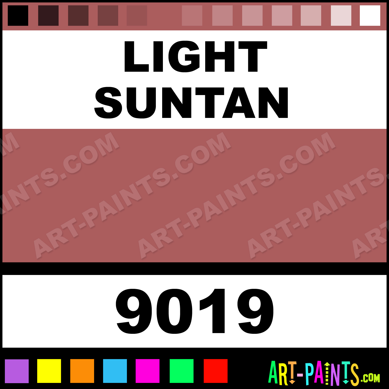 Light Suntan Tattoo Colors Tattoo Ink Paints - 9019 - Light Suntan