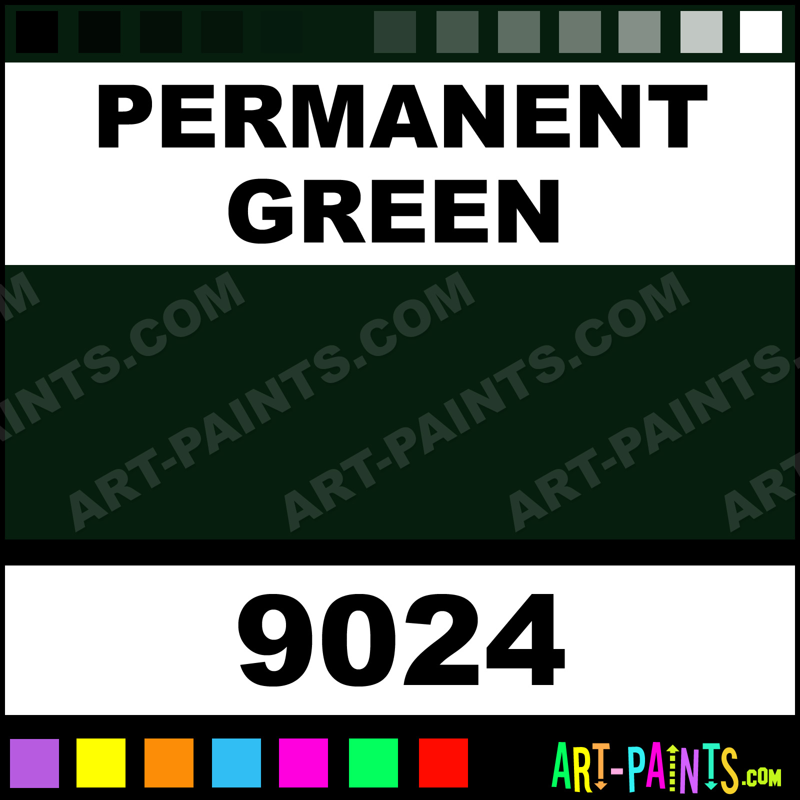 Permanent Green Tattoo Colors