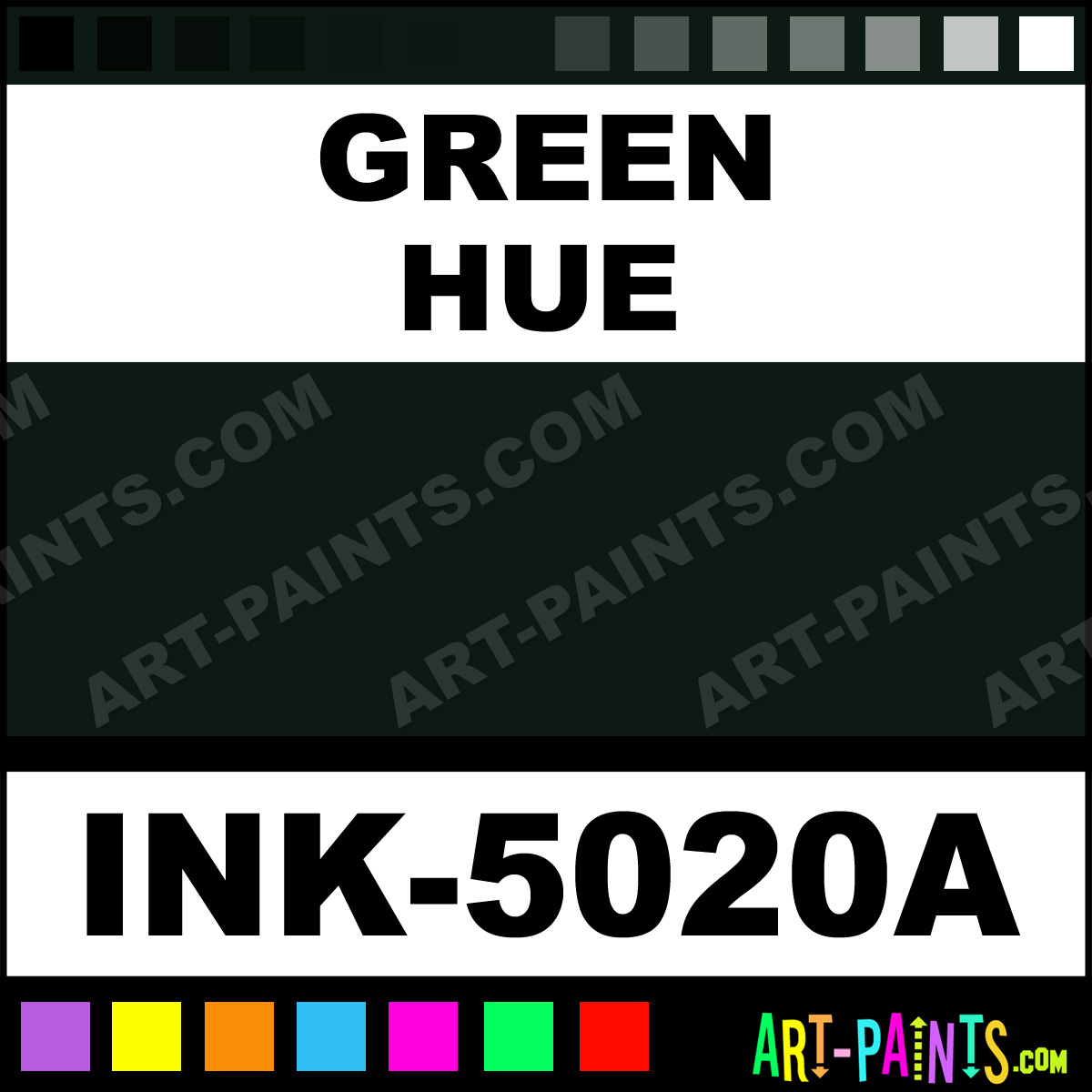 Green Paint INK5020A by