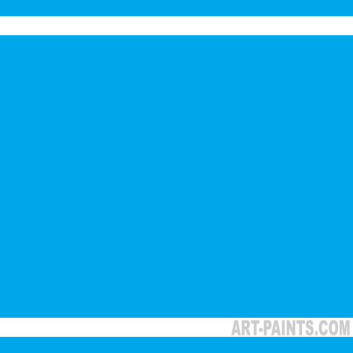 Cyan Blue School Egg Tempera Paints - 102037 - Cyan Blue Paint