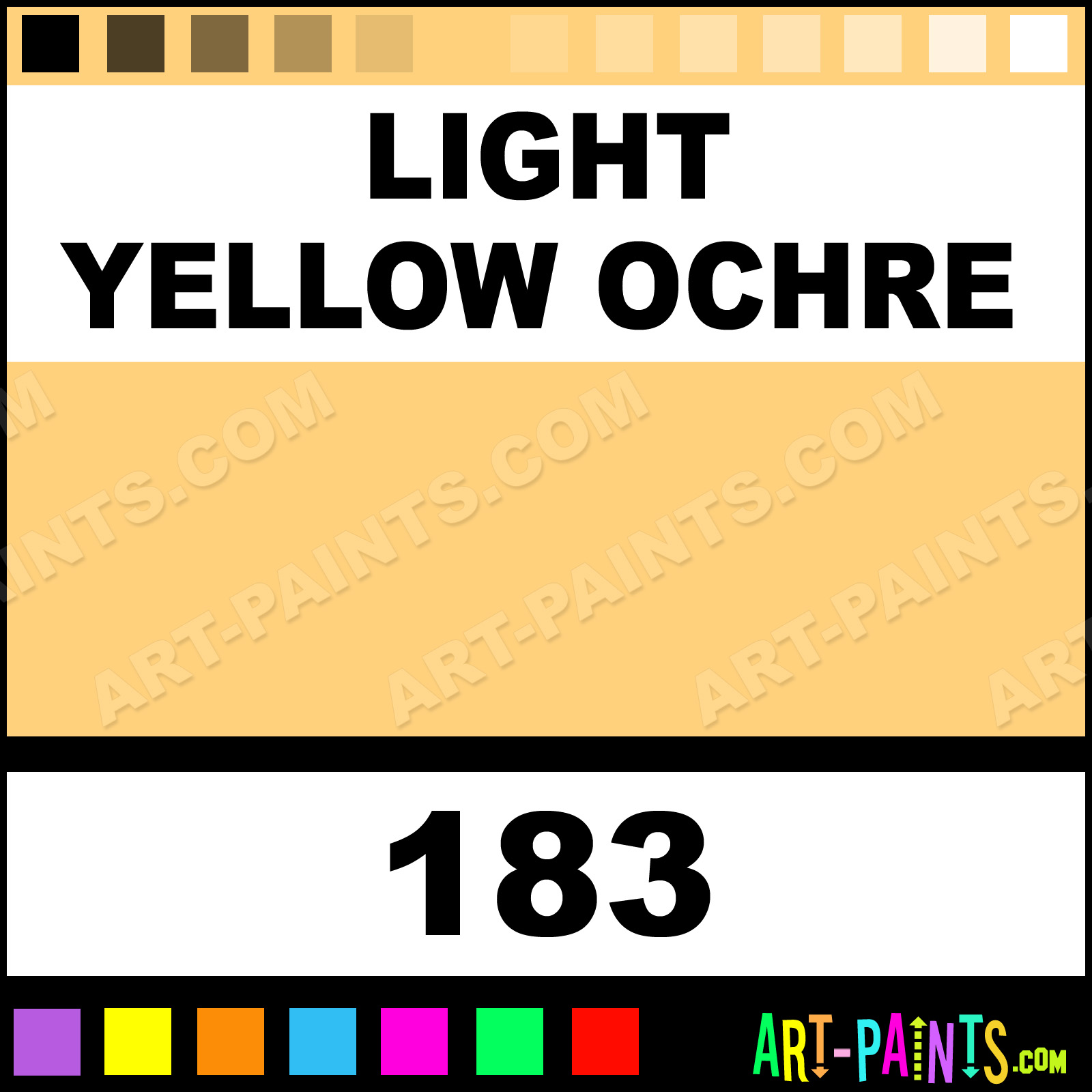 20x1x1 cm Light Yellow Ochre Albrecht Dürer Faber-Castell Lápices de Acuarela 