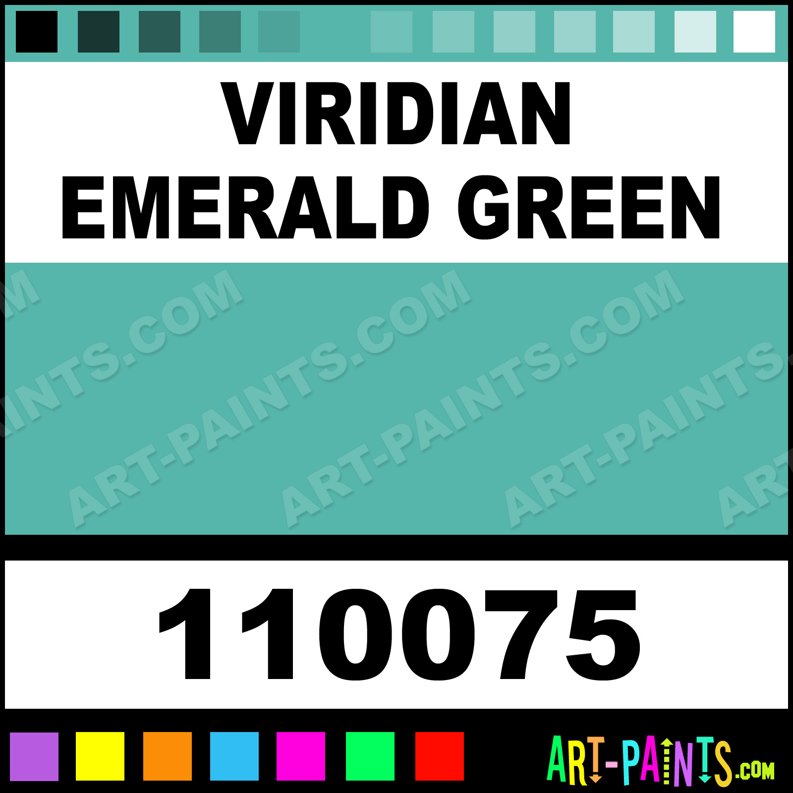 Viridian Emerald Green Professional Watercolor Paints 110075
